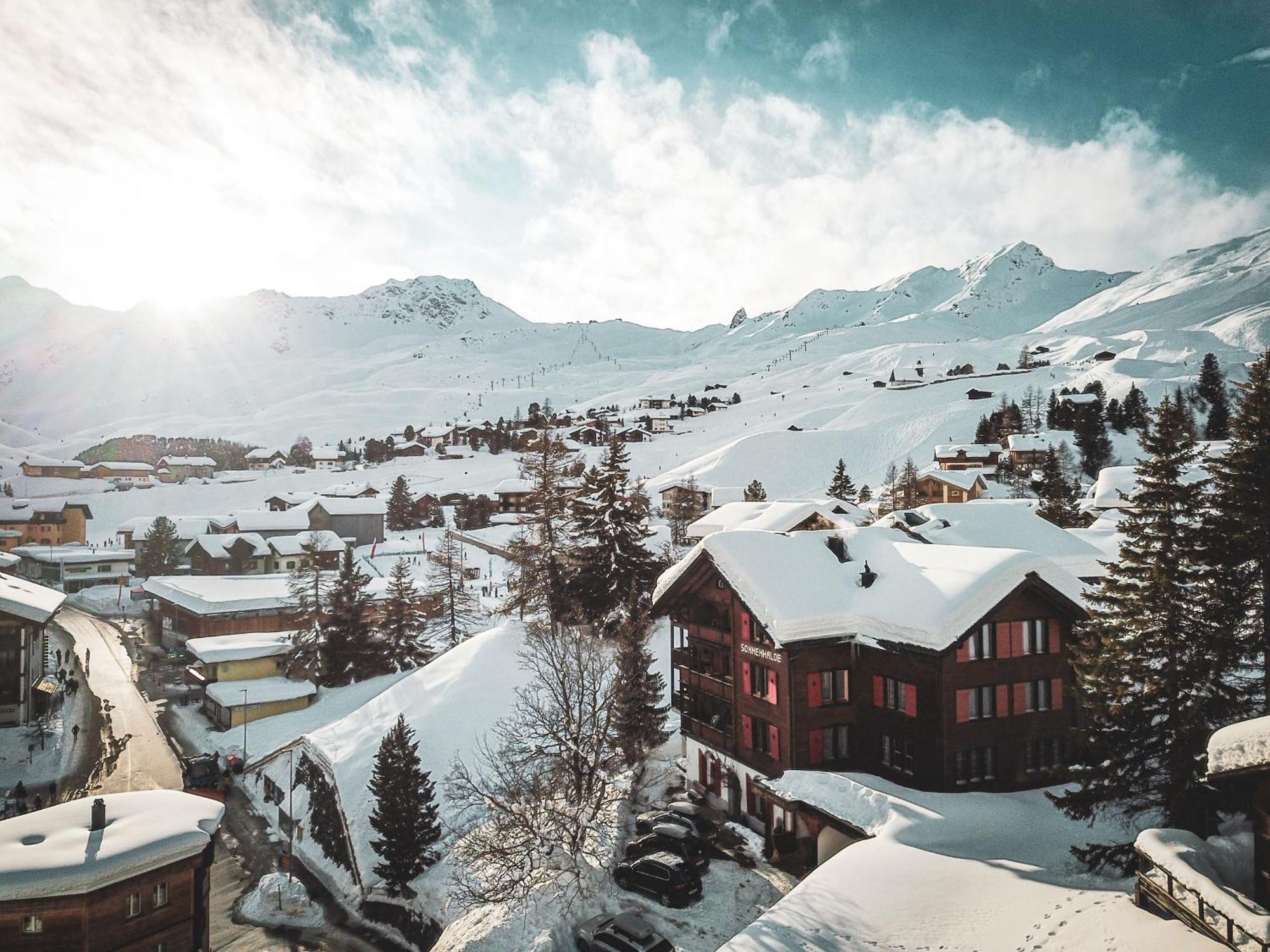 Hotel Sonnenhalde, Arosa Exterior foto